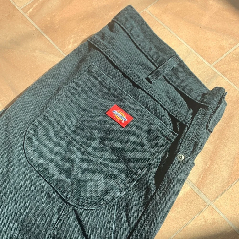 Dickies Men's Black 36 x 32 Cargo Straight Leg Denim Jeans Pants